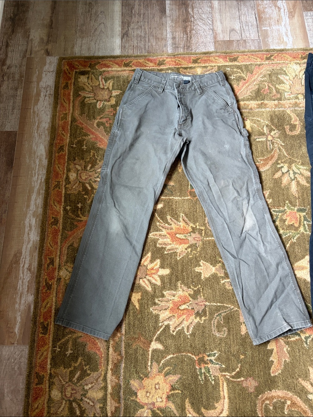 Carhartt Men's Gray Cargo Work Pants